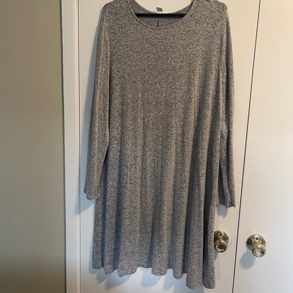 Gray Old Navy Sweater Dress